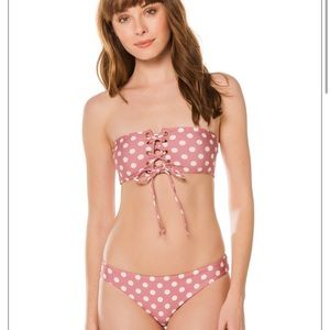 NWT Pily Q Swim Up Lace Top/ M